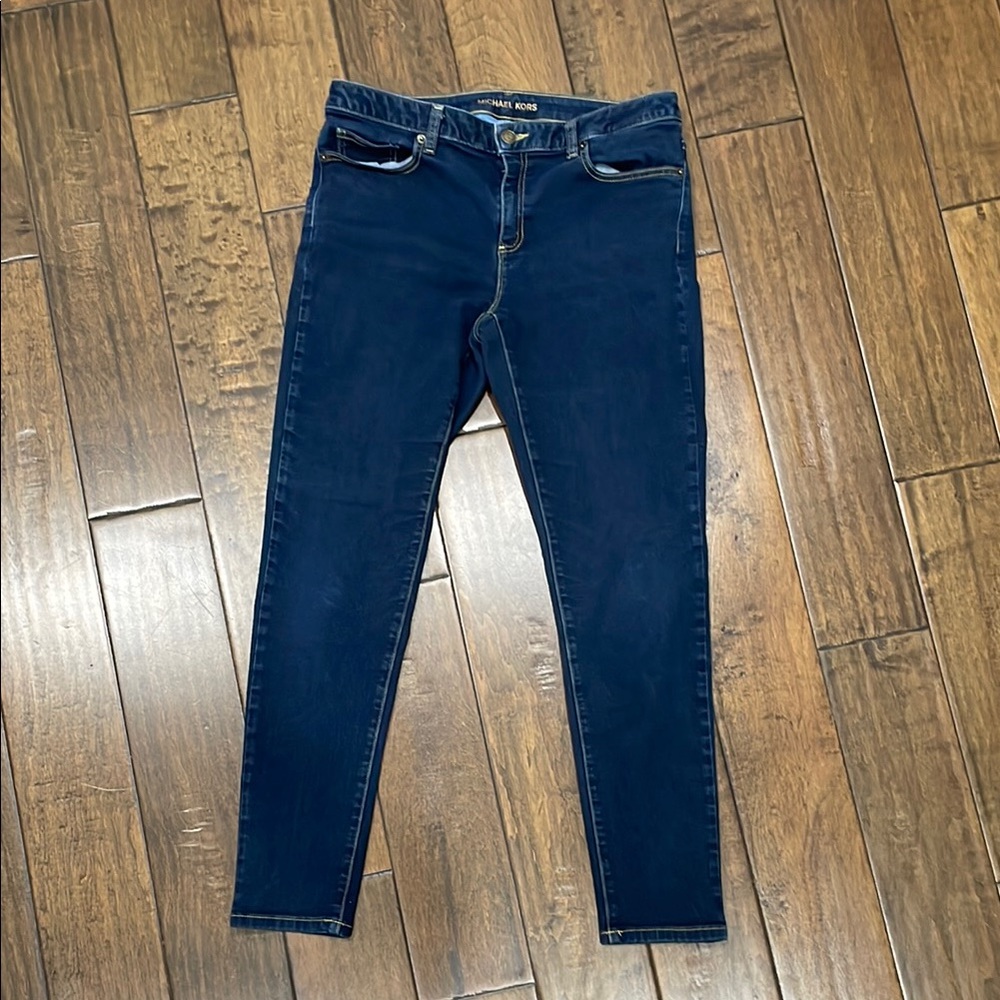 Michael Kors Blue Skinny Jeans Modern Fit #